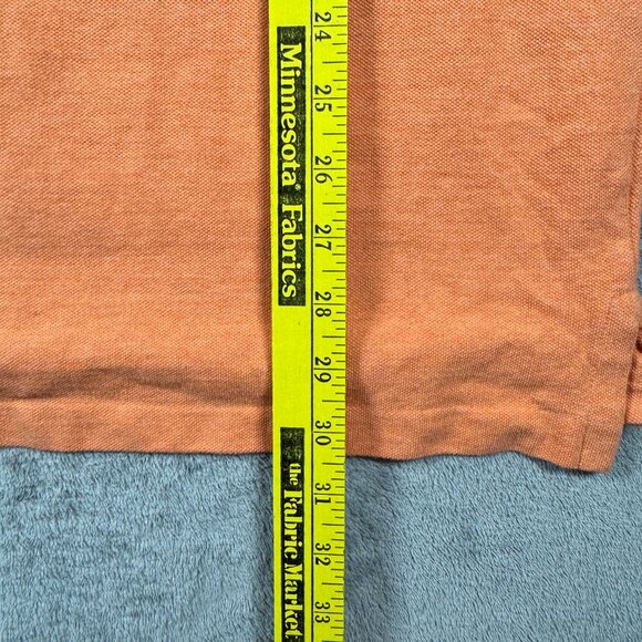 Polo Ralph Lauren Classic Fit Polo Shirt Men’s XL Orange Blue Pony - Picture 12 of 12